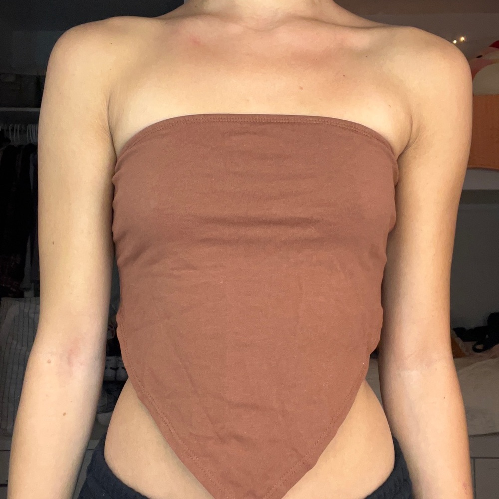 Women’s Brown Crop Top